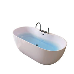Baignoire HOME DELUXE LENI - 170 x 80 cm - Noir