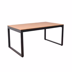 Table de jardin en aspect bois HOME DELUXE SIERA - 160 x 90 cm