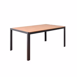 Table de jardin en aspect bois HOME DELUXE CANTOS - 150 x 90 cm