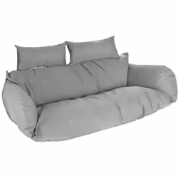 Particularités du produit: Dimensions (L x l x H) : 105 x 41 x 45 cm Couleur : gris Résistant aux UV Lavable Nos coussins d'a ...