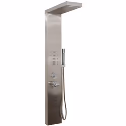 Particularités du produit: Dimensions (H x L x P) : 142 x 20 x 50,5 cm Matériau : acier galvanisé Fonction thermostat incluse ...