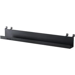 HOME DELUXE - Etagère pour panneau acoustique RESONA noir Dimensions : 50 x 7,5 x 5 cm