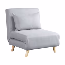Particularités du produit: Design 3 en 1 : utilisable comme fauteuil, lounge ou lit Tissu : polyester Couleur : Tissu Beige D ...
