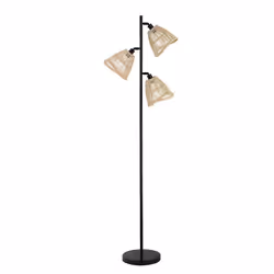Lampadaire en rotin HOME DELUXE FELIA – Couleur: Beige