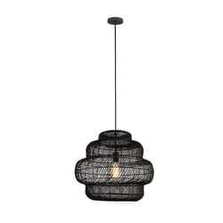 Suspension en rotin HOME DELUXE SIA – Couleur: Noir