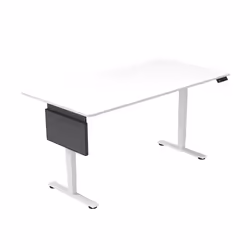 Bureau réglable HOME DELUXE ELMO – Couleur: Blanc – Taille: 160 x 80 cm
