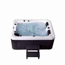 HOME DELUXE spa extérieur BEACH PLUS >Version: Plus couverture thermique et escalier