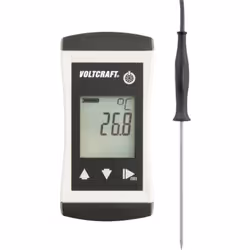 Informations techniques Thermomètre à alarme étanche avec sonde de pénétration Sonde de pénétration PT1000, ø 3 mm Entrée de  ...