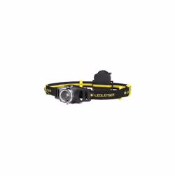 Ledlenser iH3, Lampe frontale, Noir, Jaune, Plastique, Boutons, IPX4, LED