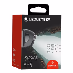 Ledlenser MH6 Noir Lampe frontale LED