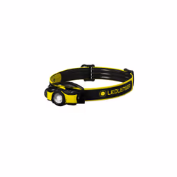 Ledlenser iH5R, Lampe frontale, Noir, Jaune, IPX4, 400 lm, 180 m, 35 h