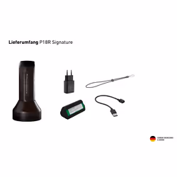 Ledlenser P18R Signature Noir Lampe-crayon LED