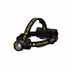 Ledlenser H15R Work, Lampe frontale, Noir, Aluminium, Boutons, IP67, LED