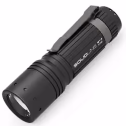 Ledlenser Solidline ST7, Lampe torche, Noir, Aluminium, Boutons, IP54, -20 - 40 °C