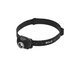 Solid 502205 torche et lampe de poche Noir Lampe frontale LED