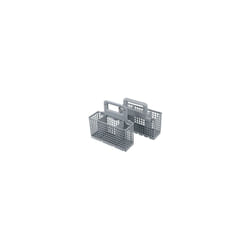 Panier à couverts universel divisible en plastique gris pour lave-vaisselle Indesit C00380125 Whirlpool Bauknecht 484000008561 Compatible avec Amana