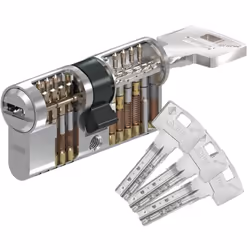 Cylindre de serrure ultra performance Abus Bravus 4000 Système breveté le plus sûr du marché : Copie impossible jusqu'en 2030 ...