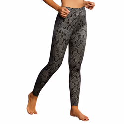 Legging de sport massant long python
