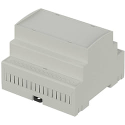 CombiNorm-Control cnc 87.5 set Boîtier pour rail 89.20 x 89.80 x 65.30 abs gris clair (ral 7035) 1 pc(s) - Bopla