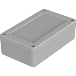 Euromas x, xt 130804 7035 07513084 Boîtier électronique 125 x 75 x 37.20 abs gris clair (ral 7035) 1 pc(s) - Bopla