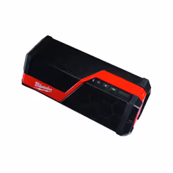 Enceinte de chantier fonctionnant avec la technologie Bluetooth®. Connection dans un rayon allant jusqu'à 10 m. Système de ba ...