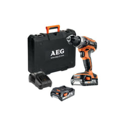 Perceuse percussion AEG 18V Pro Lithium - 2 batteries 2.0Ah - 1 chargeur BSB18C2LI-202C