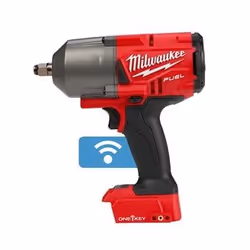 Milwaukee M18 ONEFHIWF12-0X, Visseuse à percussion, Poignée de pistolet, 1/2", Noir, Rouge, Sans brosse, 1750 tr/min