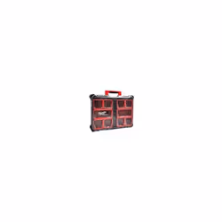 Description générale L'organiseur PACKOUT™ de Milwaukee est conçu pour les professionnels du bricolage et du bâtiment. Il fai ...
