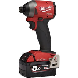 Visseuse à chocs MILWAUKEE FUEL M18 ONEID2-502X - 2 batteries 18V 5.0Ah - 1 chargeur rapide M12-18FC 4933464091