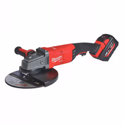 MEULEUSE D'ANGLE 230MM / FUEL M18 12Ah MILWAUKEE La meuleuse d’angle 230 mm M18 FUEL est la première meuleuse 18V offrant la ...