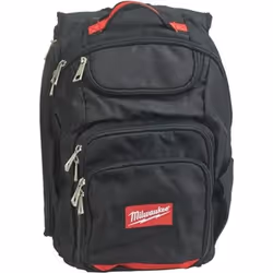 Sac à dos de chantier - MILWAUKEE - 4932464252 - Nylon balistique 1680D - 18 poches - Confort optimal