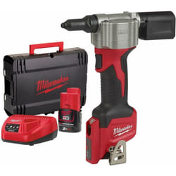 Riveteuse MILWAUKEE M12 BPRT-201X 12V (1x2,0 Ah) en HD Box - 4933464405