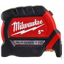 Milwaukee 4932464599 mètre à ruban 5 m Noir, Rouge