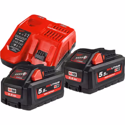 Description générale Le pack énergie Milwaukee M18 HNRG-552 est conçu pour offrir une autonomie exceptionnelle à vos outils s ...
