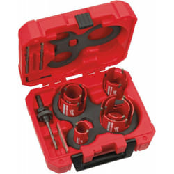 Milwaukee - Set Scie cloche big hawg 35/44/51/57/68/76mm Milw 10 pièces