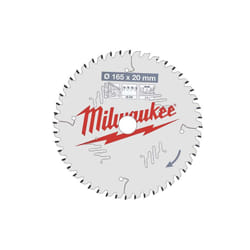 Lame de scie circulaire MILWAUKEE Bois - Ø 165 x 20 x 48 dents - 4932471295