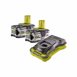 Description générale Le pack comprend 2 batteries RYOBI 18V Lithium-ion One+ de 5,0 Ah et 1 chargeur ultra rapide de 5,0 A. C ...