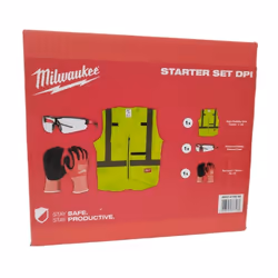 Description générale Le gilet de sécurité haute visibilité Milwaukee est conçu pour assurer votre sécurité sur les chantiers. ...