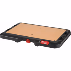 Description générale Le plateau de travail ajustable Milwaukee PACKOUT est conçu pour offrir une surface lisse et robuste, id ...