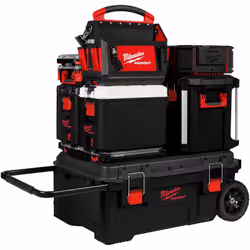 Description générale La caisse roulante PACKOUT de MILWAUKEE est un outil indispensable pour les professionnels du chantier.  ...