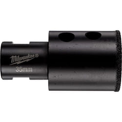 Forêts et scies cloches à sec diamant M14 Professionnel diamond max Milwaukee Taille: 35 mm