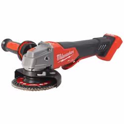Meuleuse d'angle 125 mm M18 FUEL, sans batterie, Milwaukee Contrôle maximal pour chaque application Sélecteur de 5 vitesses : ...