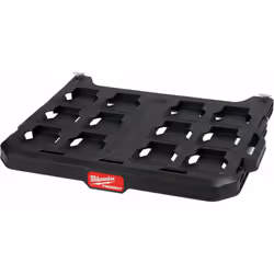 PACKOUT Plaque de base Caractéristiques du produit: - Système de fixation modulaire pouvant être fixé aux murs pour une utili ...