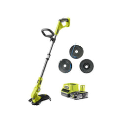 Ryobi - Coupe bordures - dresse bordures 18V One+ - RLT183225FPK3 - Batterie 2.5 Ah - Chargeur 2 Ah - 3 Bobines simple fil