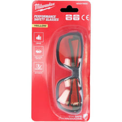 Milwaukee - Performance Safety Glasses Yellow Lunettes de protection ( 4932478928 ) version jaune getnte