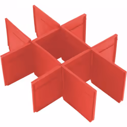 Séparateurs pour mallettes PACKOUT à 2 tiroirs - Séparateurs rapidement adaptables permettant une personnalisation pour une o ...