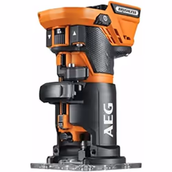 Compatible avec toutes les batteries PRO18V Vitesse jusqu'à 30 000 tr/min sur tout type de bois Réception 6 mm standard Molet ...