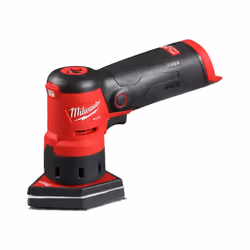 Ponceuse Delta MILWAUKEE M12 FDSS-0B 4933479680 Ponceuse compacte avec une tête en forme de pentagone, très pratique pour tra ...