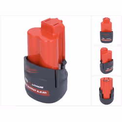 Description générale La batterie Milwaukee M12 HB2.5 est une batterie de haute technologie, conçue pour offrir une performanc ...
