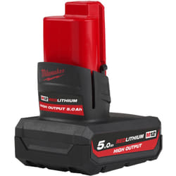 M12 HB5 High Output 12 v 5,0 Ah / 5000 mAh Li-Ion Batterie ( 4932480165 ) - Milwaukee
